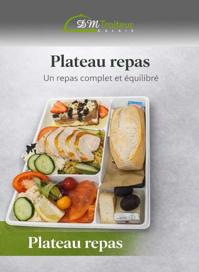 Plateau repas à Calais